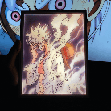 One Piece Luffy Gear 5 Anime Light Box Lamp || ONE PIECE