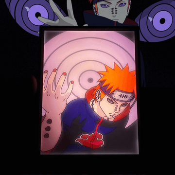 Naruto Shippuden Akatsuki Pain Anime Light Box Lamp || NARUTO