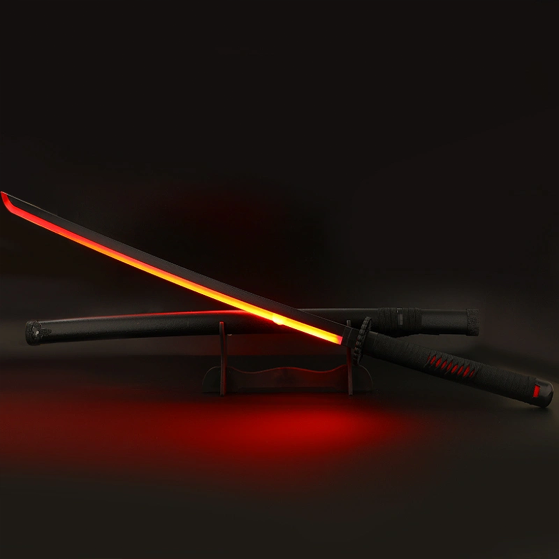 *LED* Bleach True Destined Unnamed Sword Version II Cosplay Replica Limited Edition Premium Life Size Led Wooden Katana [104 CM] || BLEACH