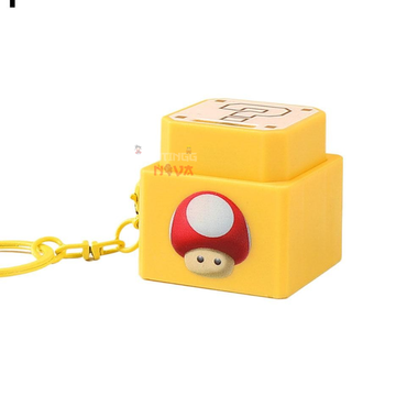 Super Mario Question Block Mechanical Switch Fidget Keychain || Classic Coin Sound Clicky Button Toy with Pop-Up Gold Coin || TRENDING KEYCHAIN