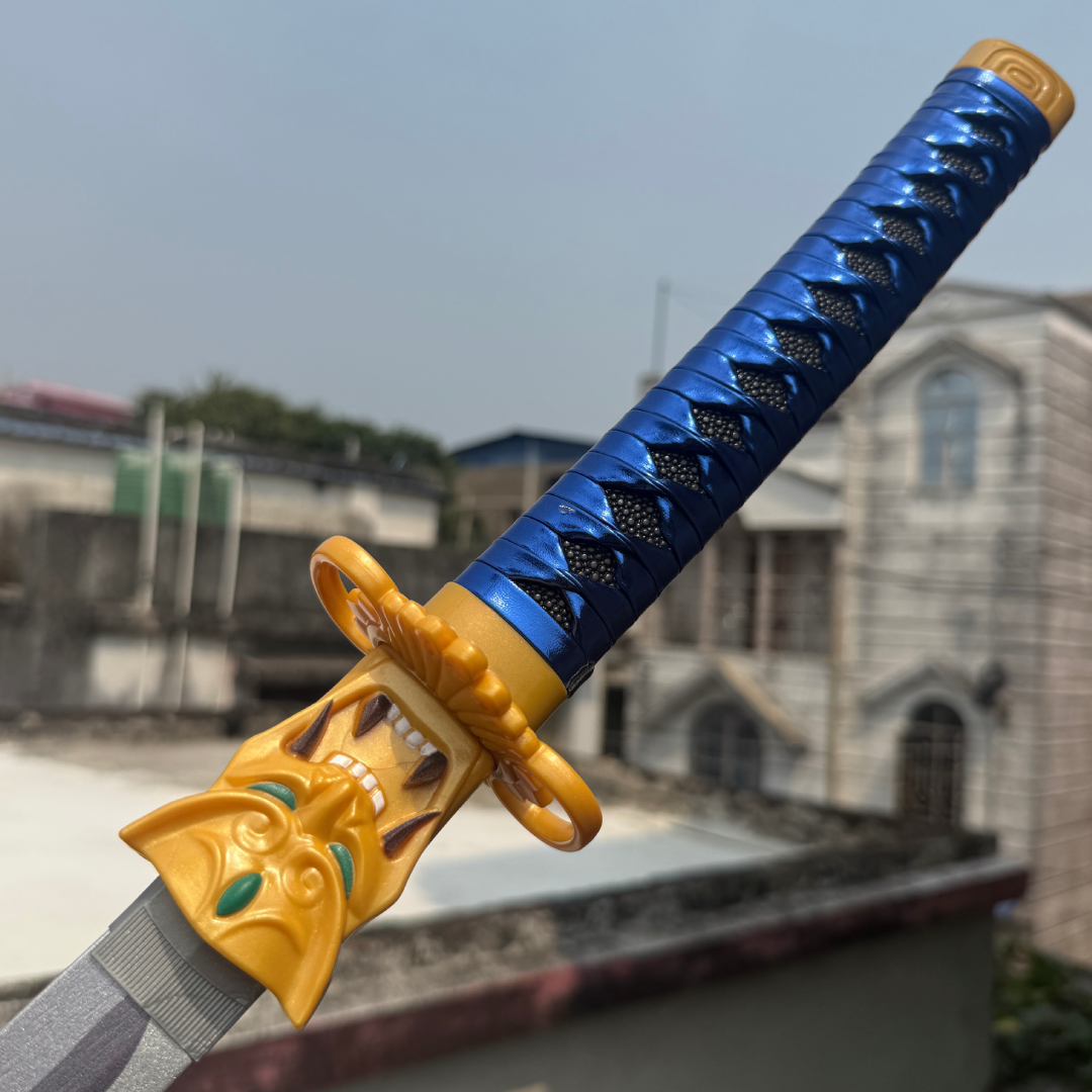 Valorant Oni Black 108CM – Premium Cosplay Replica Premium Life Size Wooden Katana [104 CM] || VALORANT