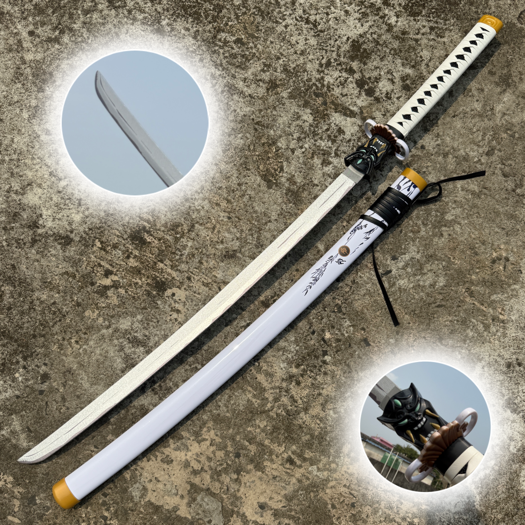Valorant Oni Wight 108CM – Premium Cosplay Replica Premium Life Size Wooden Katana [104 CM] || VALORANT