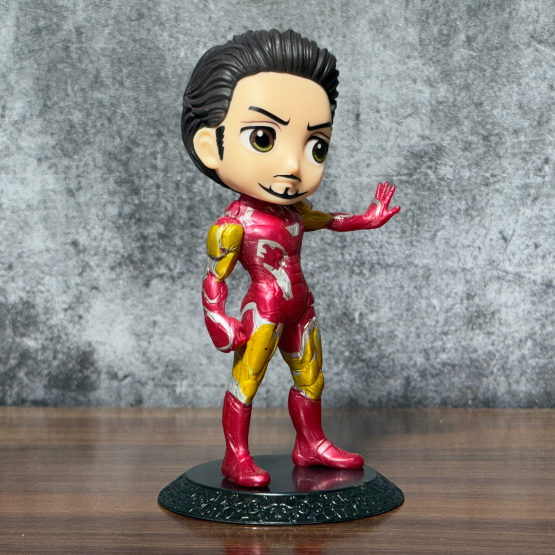 Iron Man Without Helmet Q Posket Figure || MARVEL