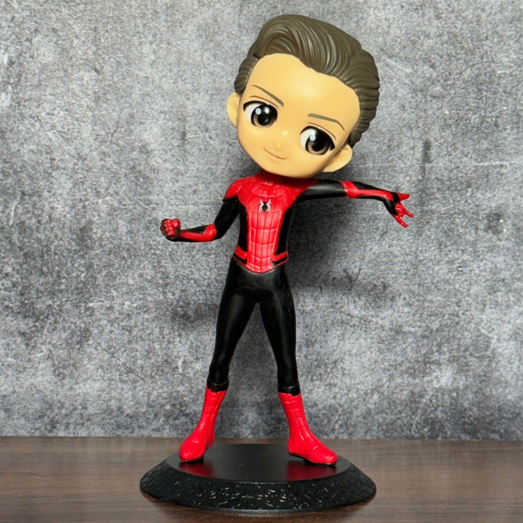 Unmasked Spider-Man Q Posket Figure || MARVEL