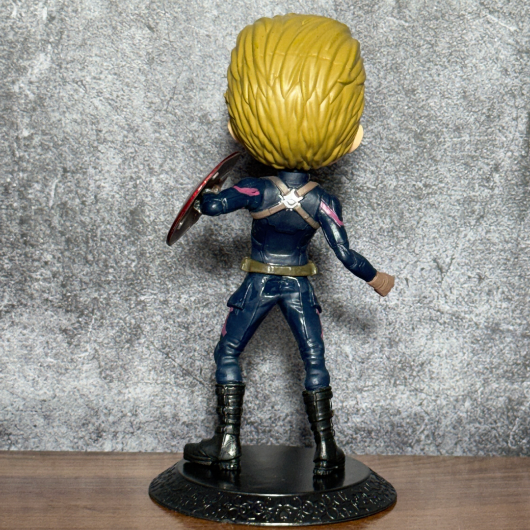 Unmasked Captain America Q Posket Figure || MARVEL