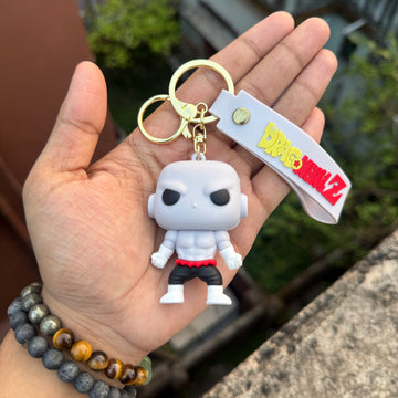 Dragon Ball Jiren Action Figures 3D Rubber Keychain keyring || DRAGON BALL Z