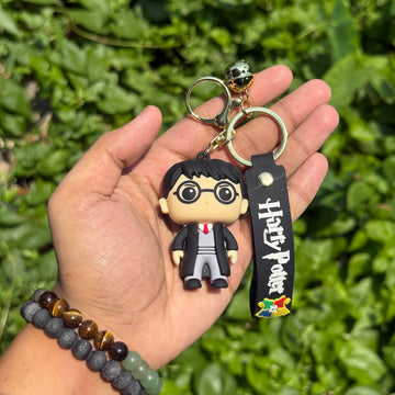 Harry Potter Action Figures 3D Rubber Keychain keyring || HARRY POTTER