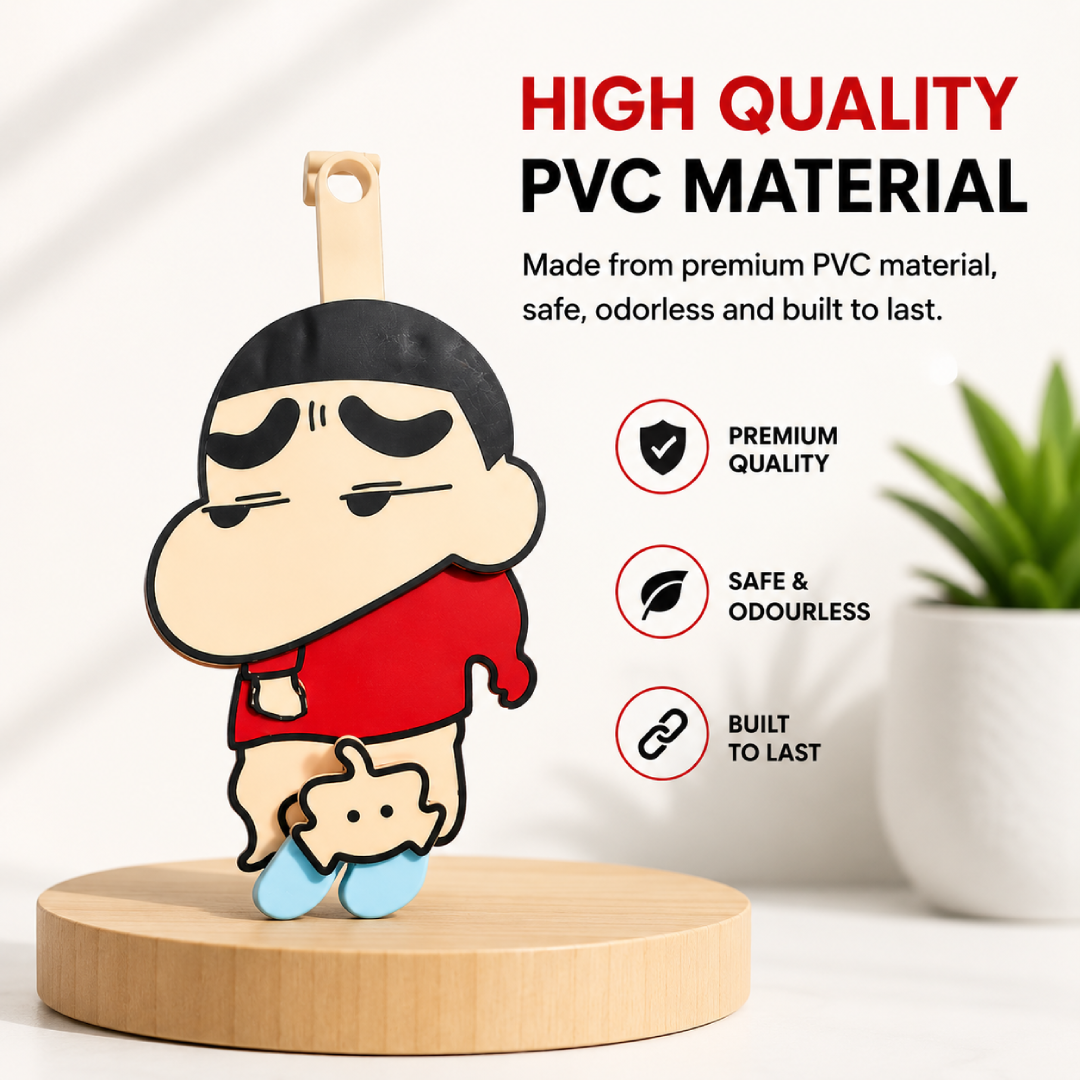 Shinchan Cute PVC Keychain | Funny Cartoon Bag Charm & Key Holder || TRENDING