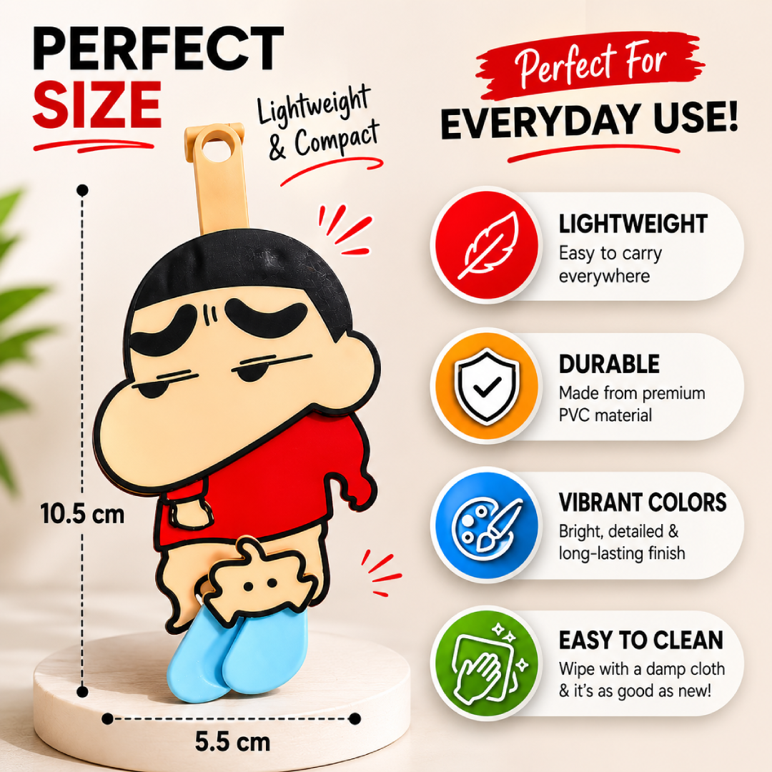Shinchan Cute PVC Keychain | Funny Cartoon Bag Charm & Key Holder || TRENDING