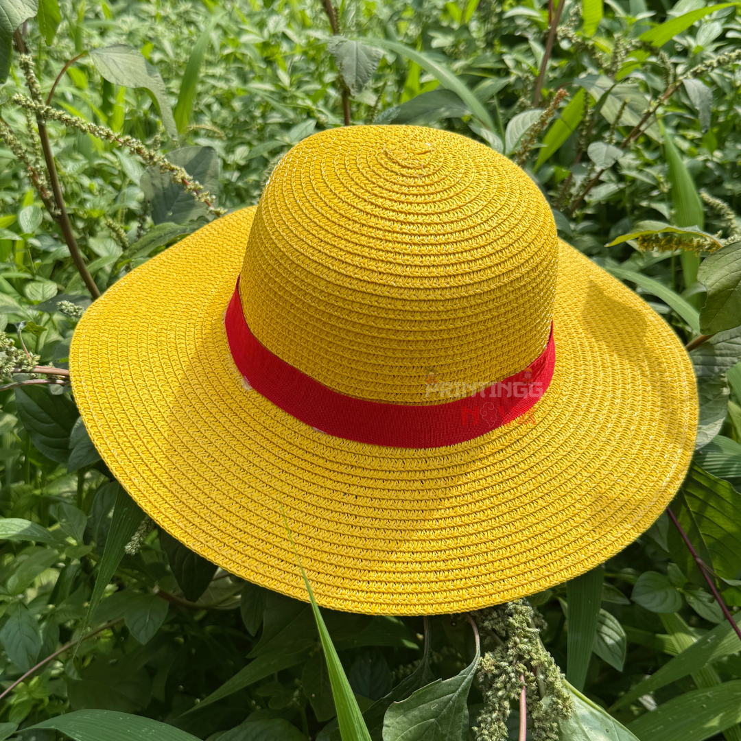 One Piece Monkey D. Luffy Straw Hat || Premium Anime Cosplay Accessory || ONE PIECE