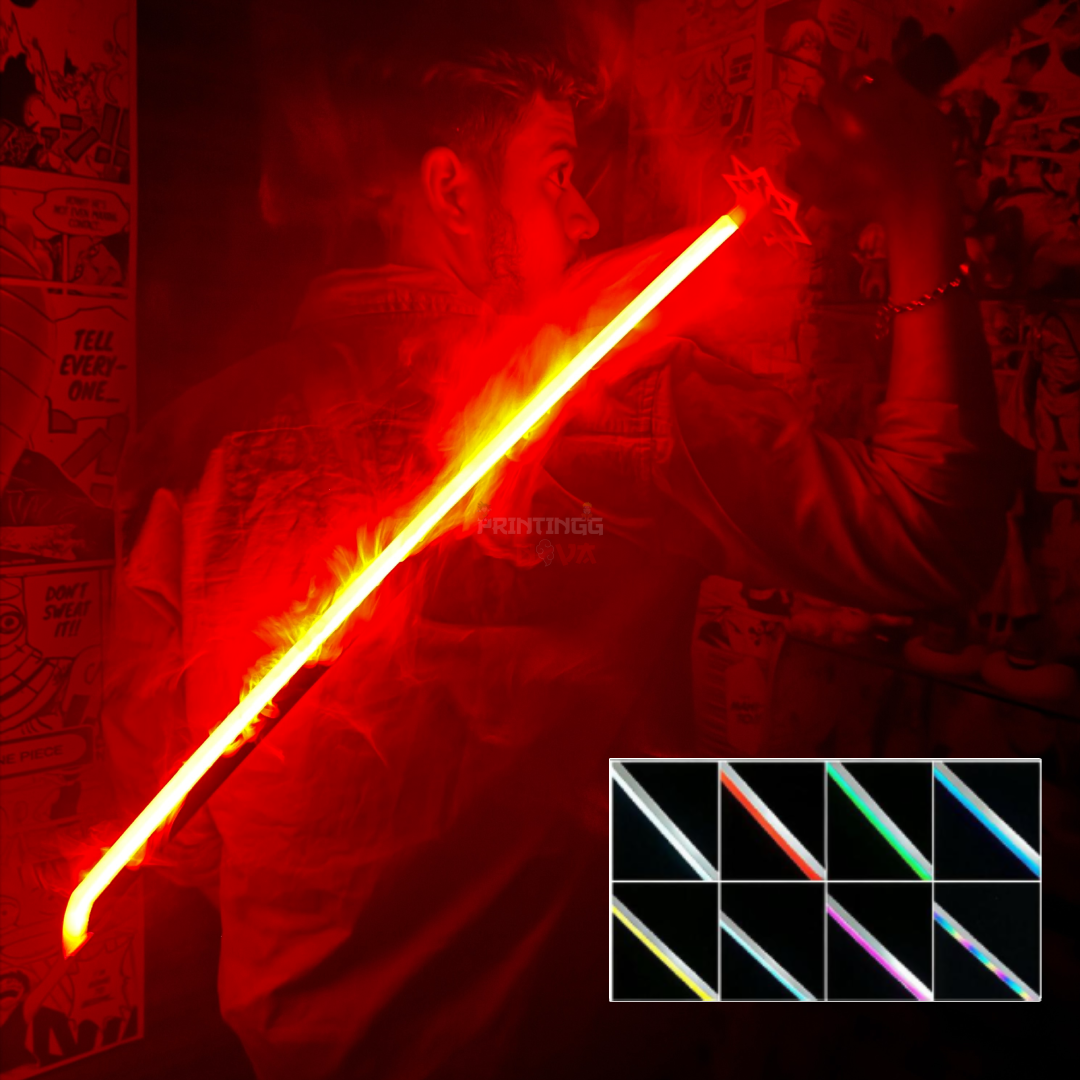 *SMOKE LED* Demon Slayer Sanemi Shinazugawa Cosplay Replica Limited Edition Premium Life Size Smoke Led Wooden Katana [104 CM] ||  DEMON SLAYER