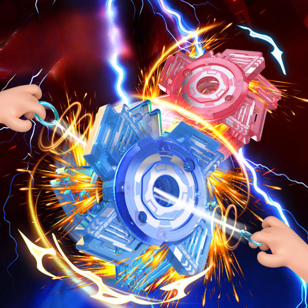 High-Speed Sparking Spinner Gyroscope with Luminous Motion Effects || Stress-Relief Toy || Trending Item