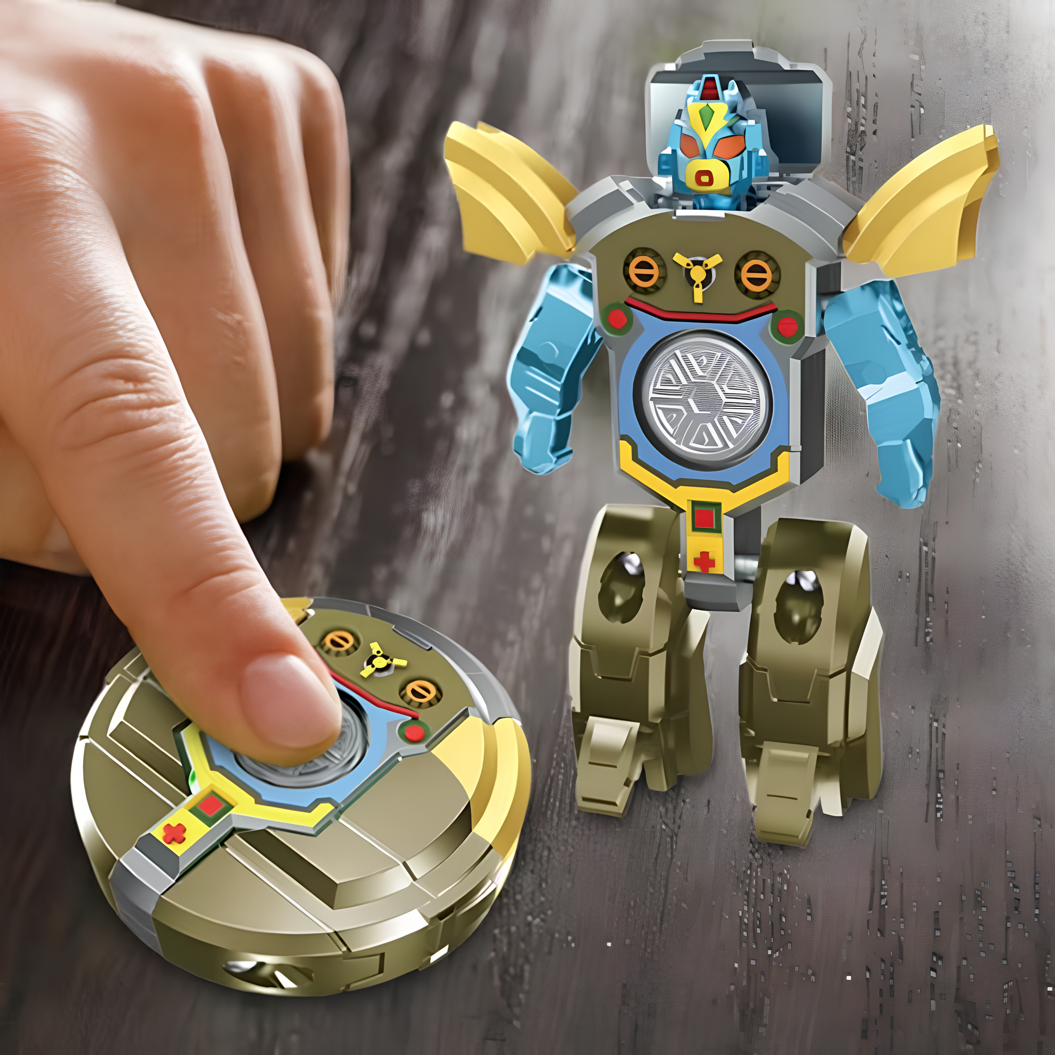 Ultimate Robot-to-Gyro Transforming Fidget Spinner || 2-Mode Sensory Fidget Spinner for Kids & Adults || TRENDING