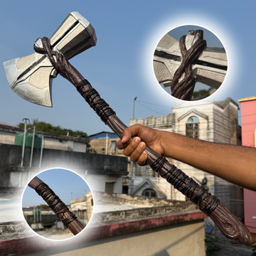 Marvel Thor Stormbreakerb Axe Premium Prop for Cosplay & Collectors | 72 CM | MARVEL