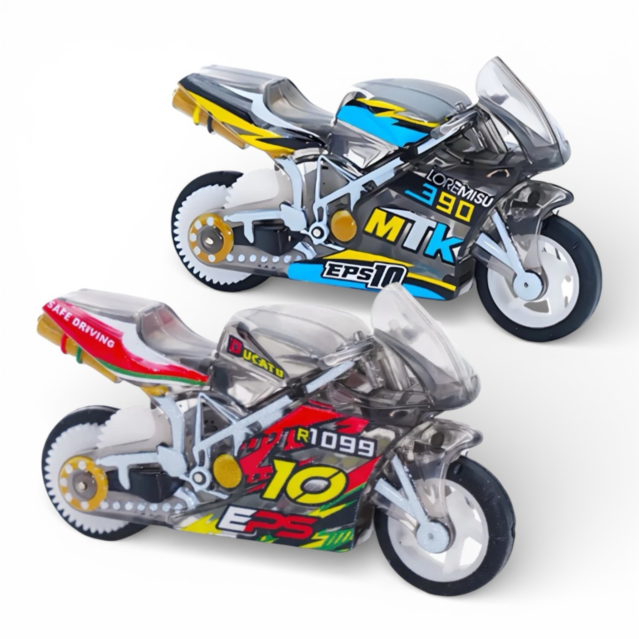 Sparking Stunt Bike – Pull Back, Pop Wheelies & Ignite the Fun!