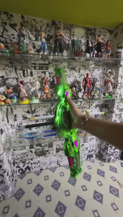 Premium Rotating LED Sword| 100cm | Light & Sound Trending Katana| Rechargeable LED Katana