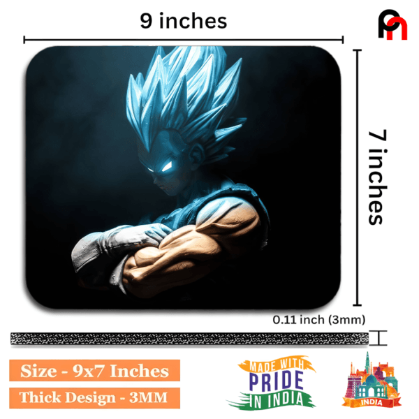 VEGETA || DRAGON BALL Z || MOUSEPAD - Image 2
