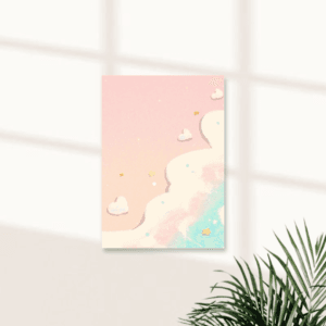 GIRLS AESTHETIC WALL POSTER || PINK || AESTHETIC POSTER #13