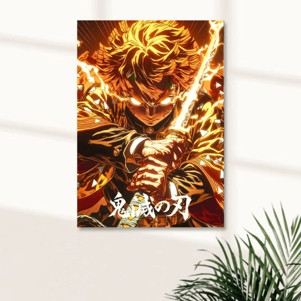 ZENITSU AGATSUMA || ANIME POSTERS || DEMON SLAYER #5 - Image 1