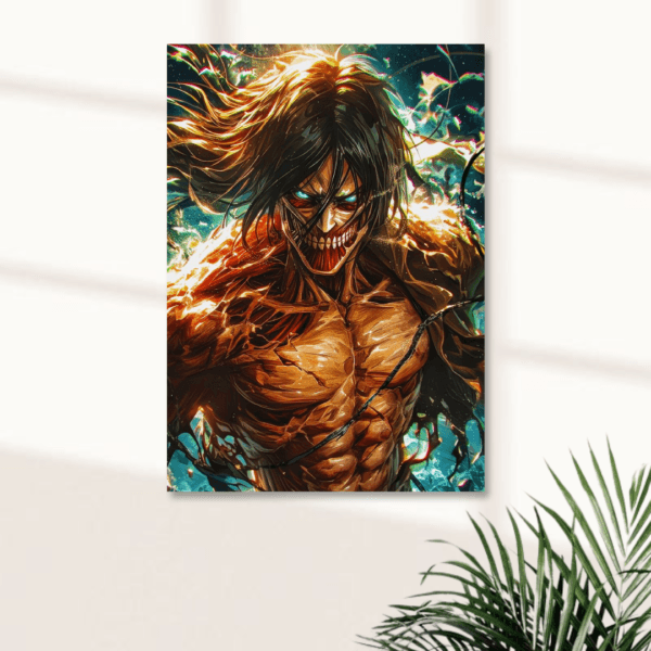 EREN JAEGER || ANIME POSTERS || ATTACK ON TITAN #3 - Image 1