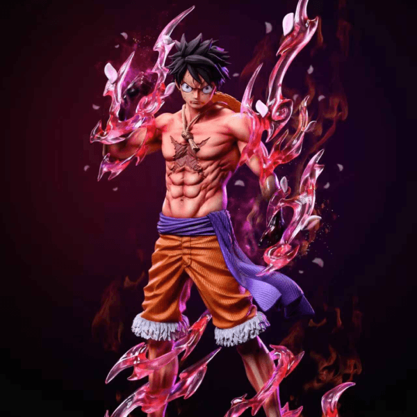 One Pice luffy Gear 2 Luffy Action figure (22cms) || One Piece - Image 3