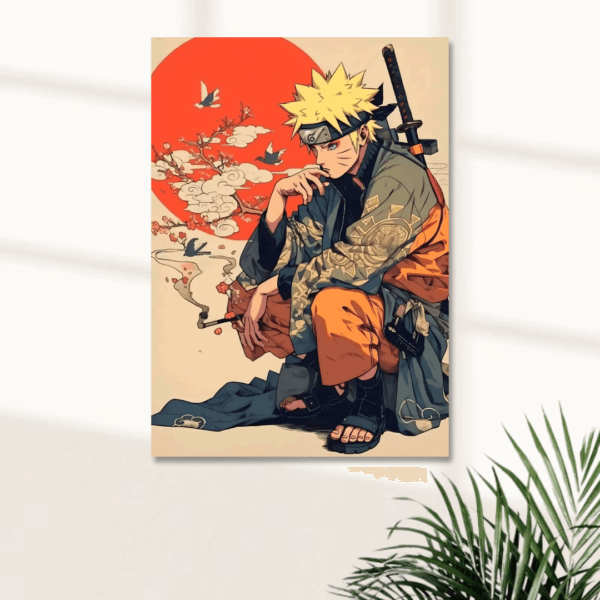 NARUTO UZUMAKI || ANIME POSTERS || NARUTO #8 - Image 1