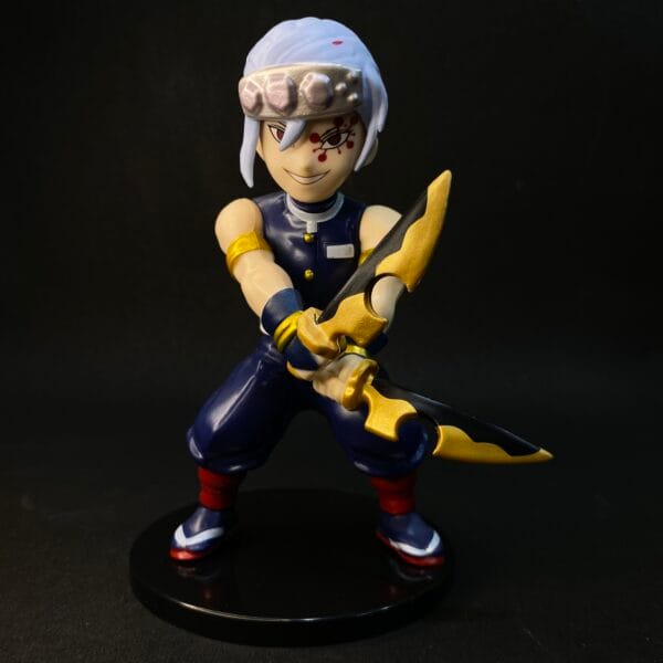 Demon Slayer Tengen Uzui Action Figure PVC [14 cm] || DEMON SLAYER - Image 1