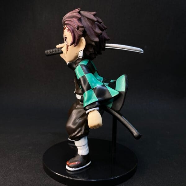 Demon Slayer Tanjiro Kamado Anime Action Figure PVC [14 cm] || DEMON SLAYER - Image 4