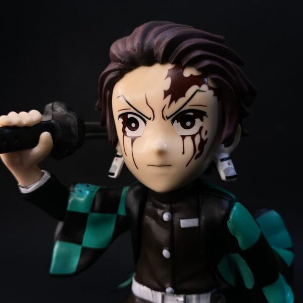 Demon Slayer Tanjiro Kamado Anime Action Figure PVC [14 cm] || DEMON SLAYER - Image 2
