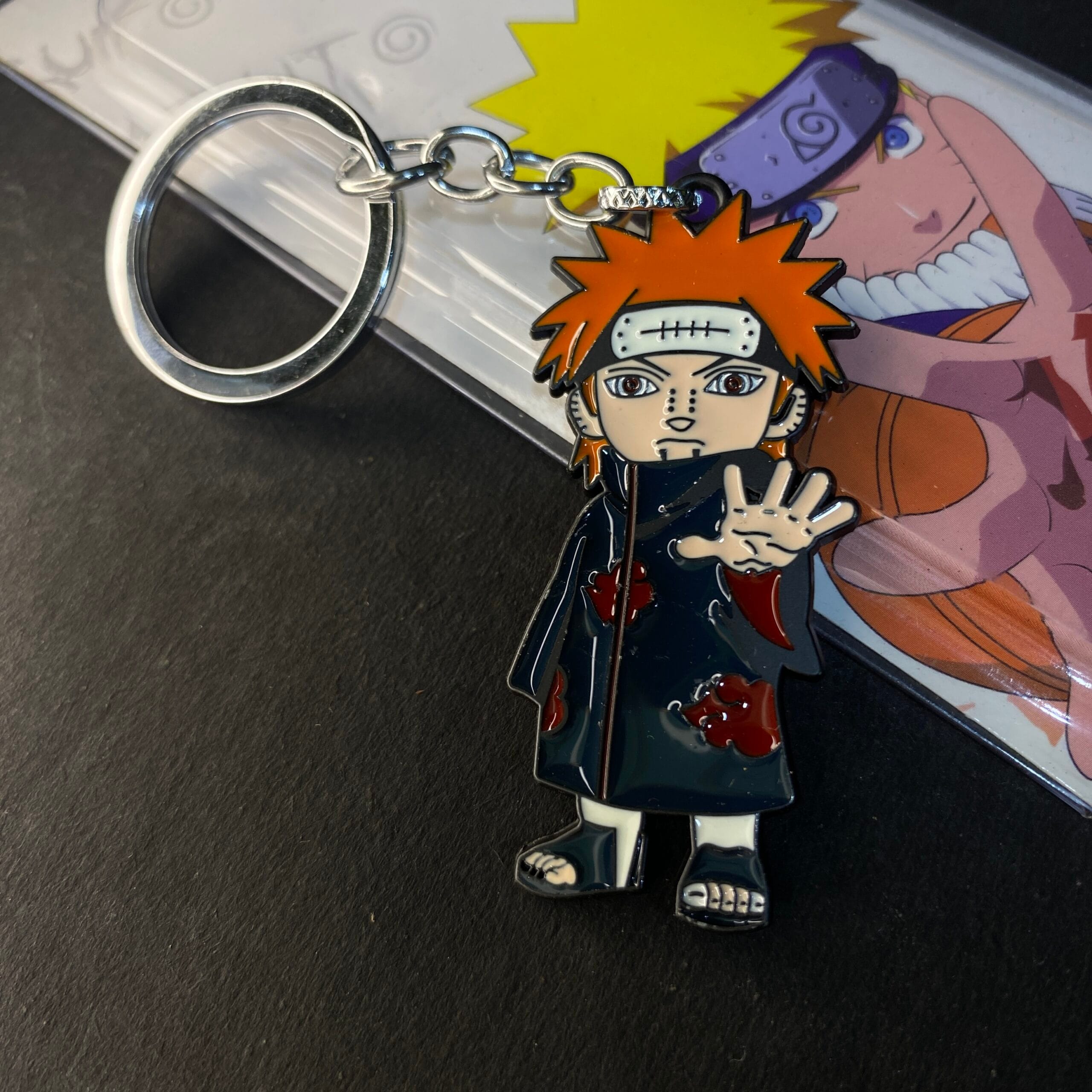 Naruto Pain Figure Metal Keychain Keyring || NARUTO