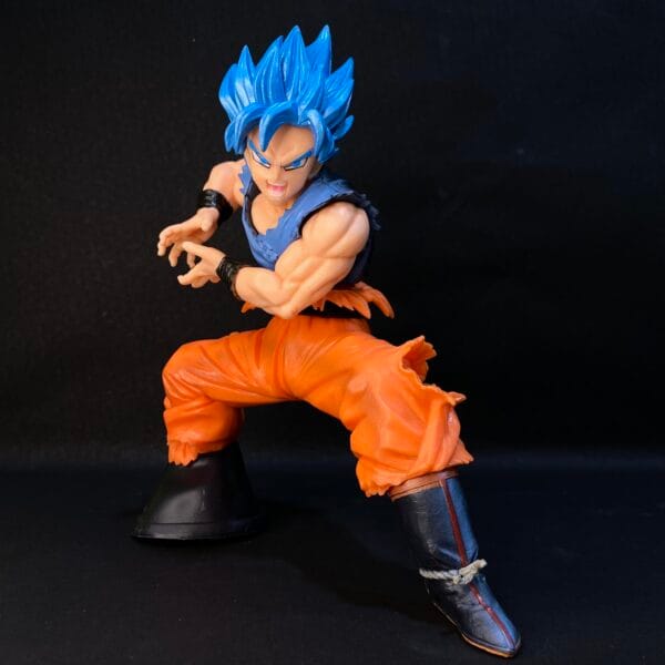 Dragon Ball Z Goku Super Saiyan Blue Hair Action figure PVC (19cms) || DRAGON BALL Z - Image 3