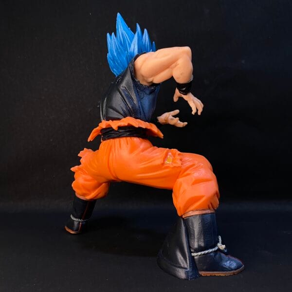 Dragon Ball Z Goku Super Saiyan Blue Hair Action figure PVC (19cms) || DRAGON BALL Z - Image 5