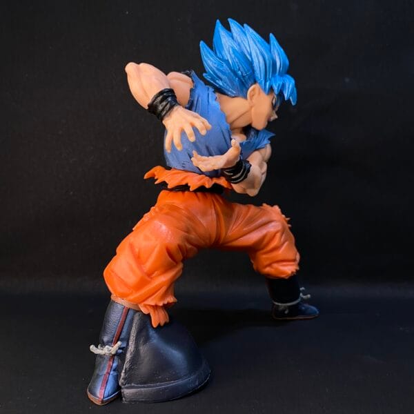 Dragon Ball Z Goku Super Saiyan Blue Hair Action figure PVC (19cms) || DRAGON BALL Z - Image 6