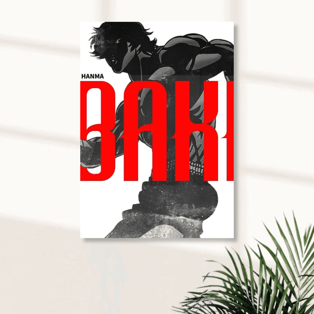 HANMA BAKI || ANIME POSTERS || BAKI HANMA #1