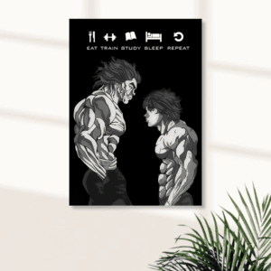 BAKI x YUJIRO || ANIME POSTERS || BAKI HANMA #3