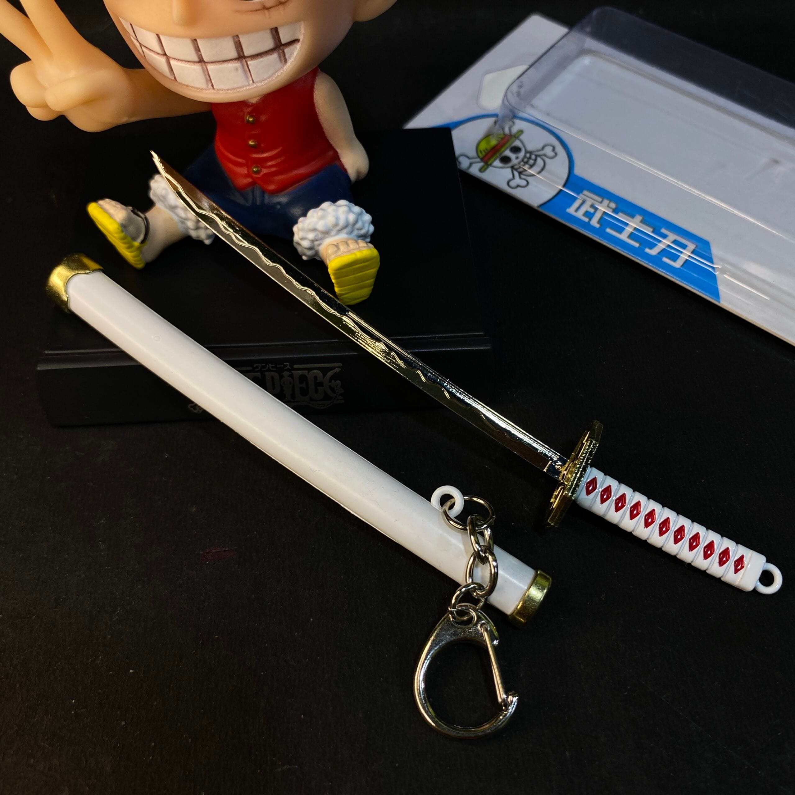 Premium Wight Metal Katana Keychains [16 CM] Keychain Keyring Model 7 || KATANA KEYCHAIN