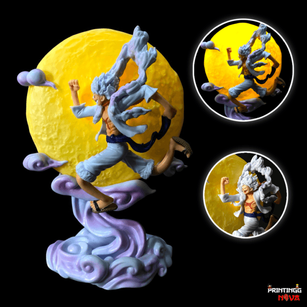 One Piece Limited Edition Monkey D. Luffy Gear 5 Led Lamp (Replaceable Cell) PVC Action figure [27.5 cm] || ONE PIECE - Image 1