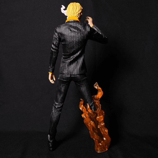 Sanji Standing With Fire In One Leg PVC Action figure [32 cm] || ONE PIECE - Image 4