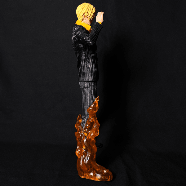 Sanji Standing With Fire In One Leg PVC Action figure [32 cm] || ONE PIECE - Image 5