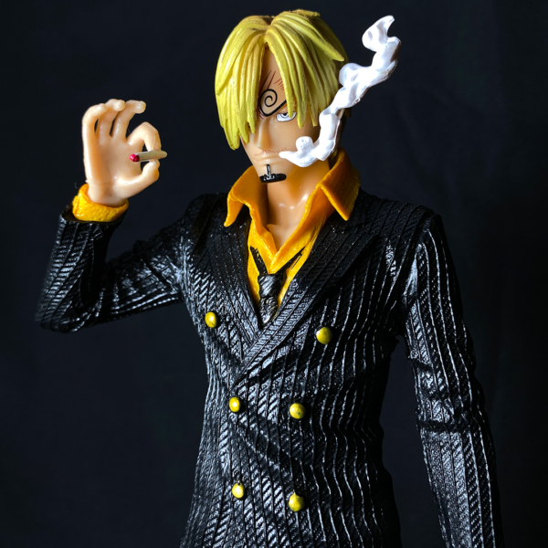Sanji Standing With Fire In One Leg PVC Action figure [32 cm] || ONE PIECE - Image 2