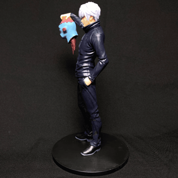 Satoru Gojo with a Jogo dead head Jujutsu Kaisen PVC Action figure [18 cm] || JUJUTSU KAISEN - Image 3