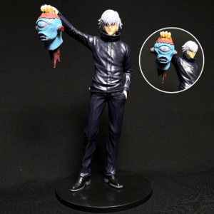 Satoru Gojo with a Jogo dead head Jujutsu Kaisen PVC Action figure [18 cm] || JUJUTSU KAISEN