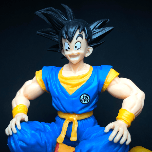 Dragon Ball Z Goku Riding Nimbus PVC Action figure [14 cm] || DRAGON BALL Z - Image 2
