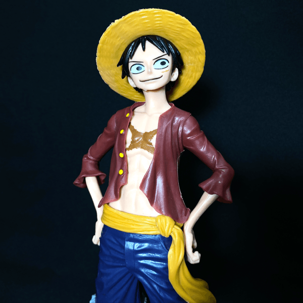 One Piece Monkey D Luffy With 3 Different Faces PVC Action figure [25 cm] || ONE PIECE - Image 4
