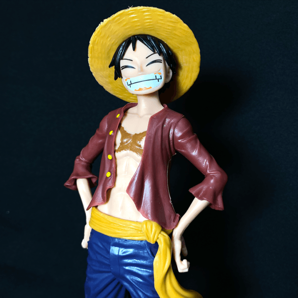 One Piece Monkey D Luffy With 3 Different Faces PVC Action figure [25 cm] || ONE PIECE - Image 3