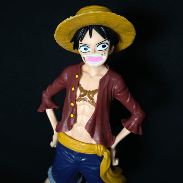 One Piece Monkey D Luffy With 3 Different Faces PVC Action figure [25 cm] || ONE PIECE - Image 2