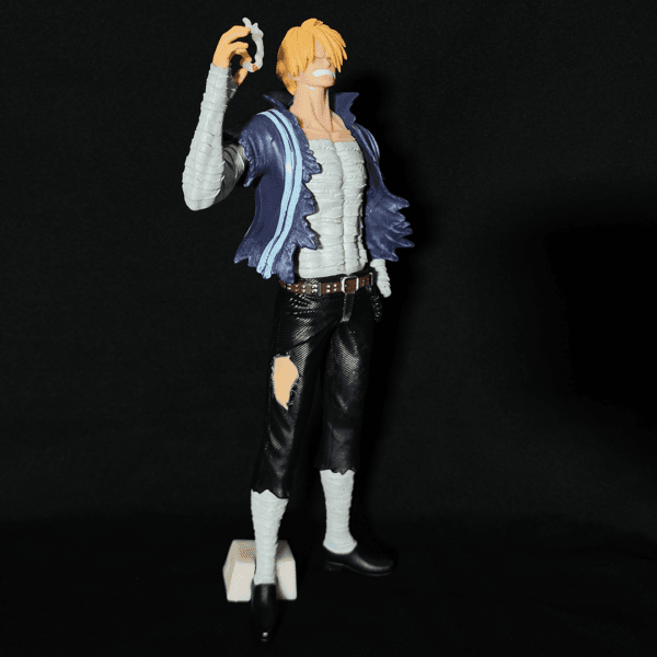 One Piece Vinsmoke Sanji after battle PVC Action figure [28 cm] || ONE PIECE - Image 7