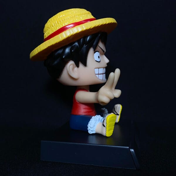 One Piece Monkey D Luffy Limited Edition Bobble Head with Mobile Holder Action Figure [14 cm] || ONE PIECE #3 - Image 4