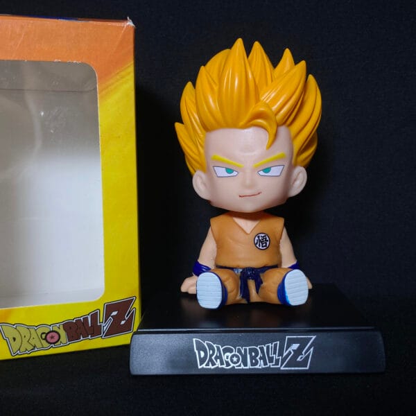Dragon Ball Z Goku Action Figure Bobble head [14 cm] || DRAGON BALL Z #1 - Image 1
