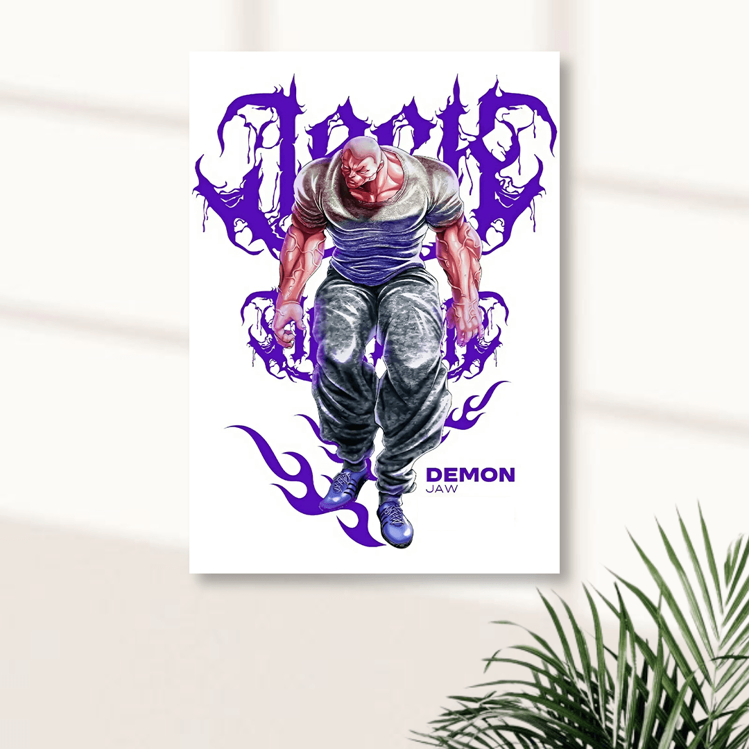 JACK HANMA || ANIME POSTERS || BAKI HANMA #4
